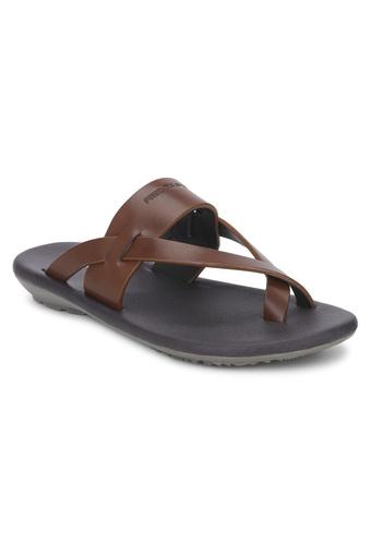 red tape thong sandals