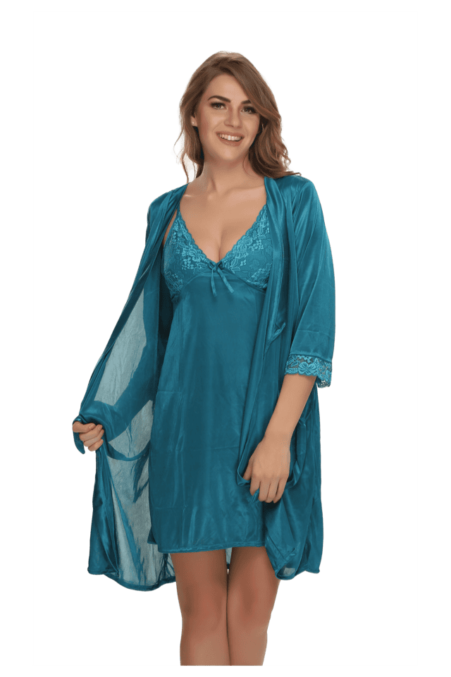 Nightie discount robe set