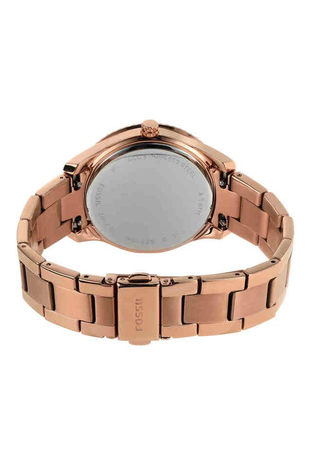 Buy FOSSIL Stella Sport 37 mm Rose Gold Dial Stainless Steel