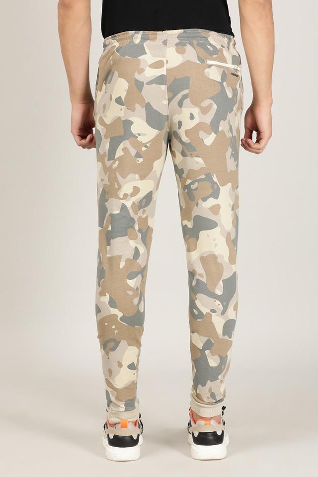 Mens slim fit camo on sale joggers