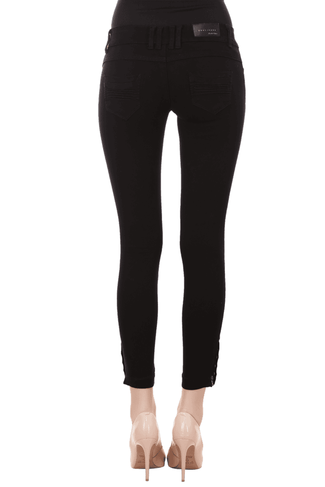 High Waist Leggings Faux Denim Jeans Sexy Elastic Jeggings Soft Casual Thin  Pencil Pants Stretch Well Fitness Fake Pockets