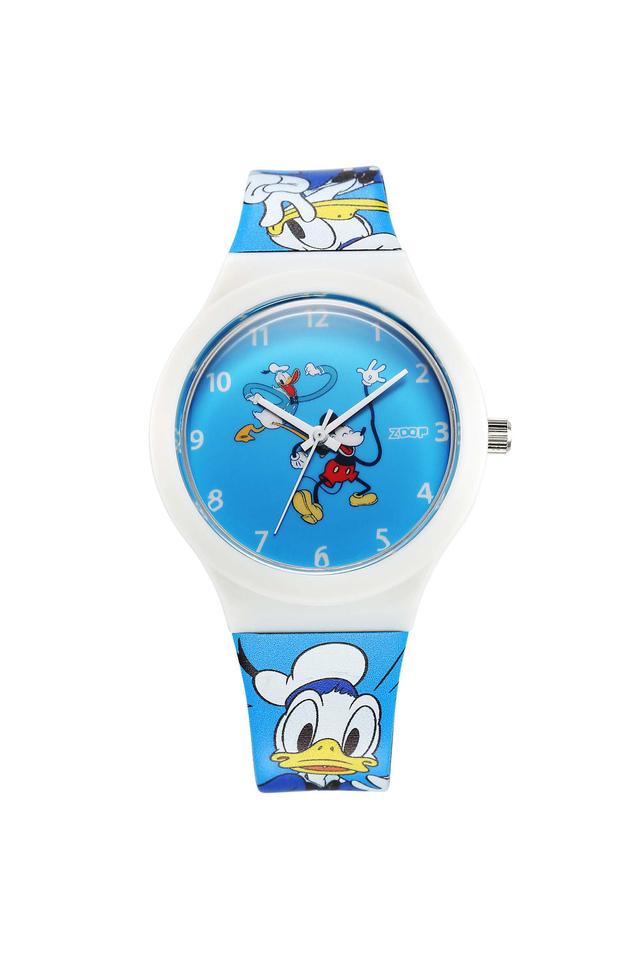 Buy ZOOP Disney Interchangeable 43.5 mm Blue Dial Polyurethane Analogue Wrist Watch For Unisex 16018PP05 Shoppers Stop