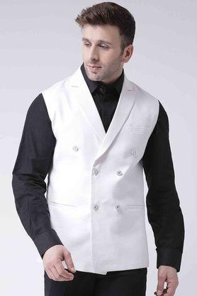 Double breasted nehru clearance jacket