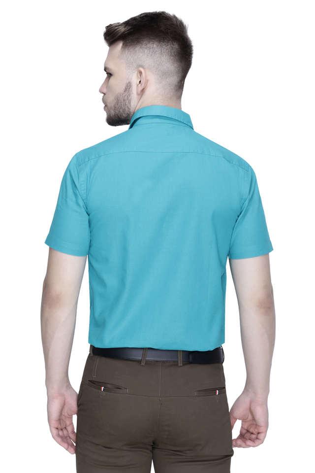 Sea green cheap formal shirt