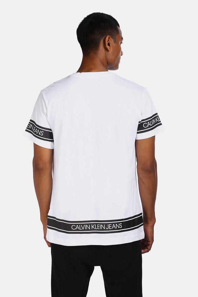 Buy CALVIN KLEIN JEANS Black Printed Fit Mens T-Shirt