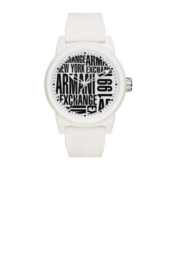 armani exchange silicone watch