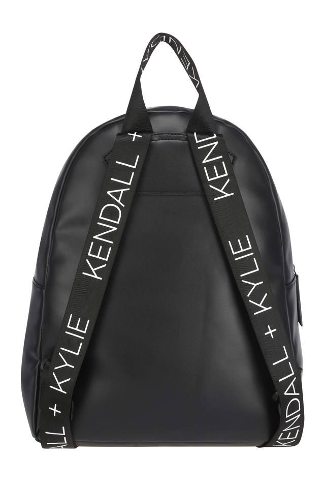 Buy KENDALL KYLIE Black Womens 1 Compartment Zip Closure Backpack Shoppers Stop