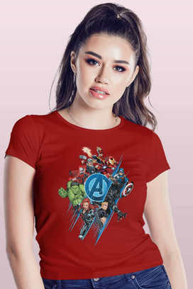 Avengers t shirt outlet womens