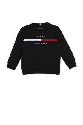 Tommy hilfiger best sale black sweatshirt