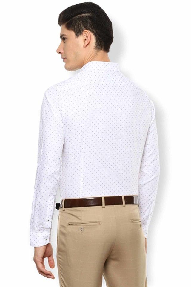 VAN HEUSEN -  Light Grey Formal Shirts - Main