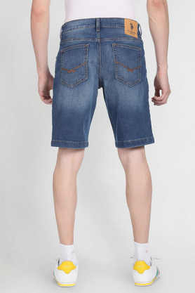 Buy U.S. POLO ASSN. DENIM Solid Cotton Regular Fit Men s Casual