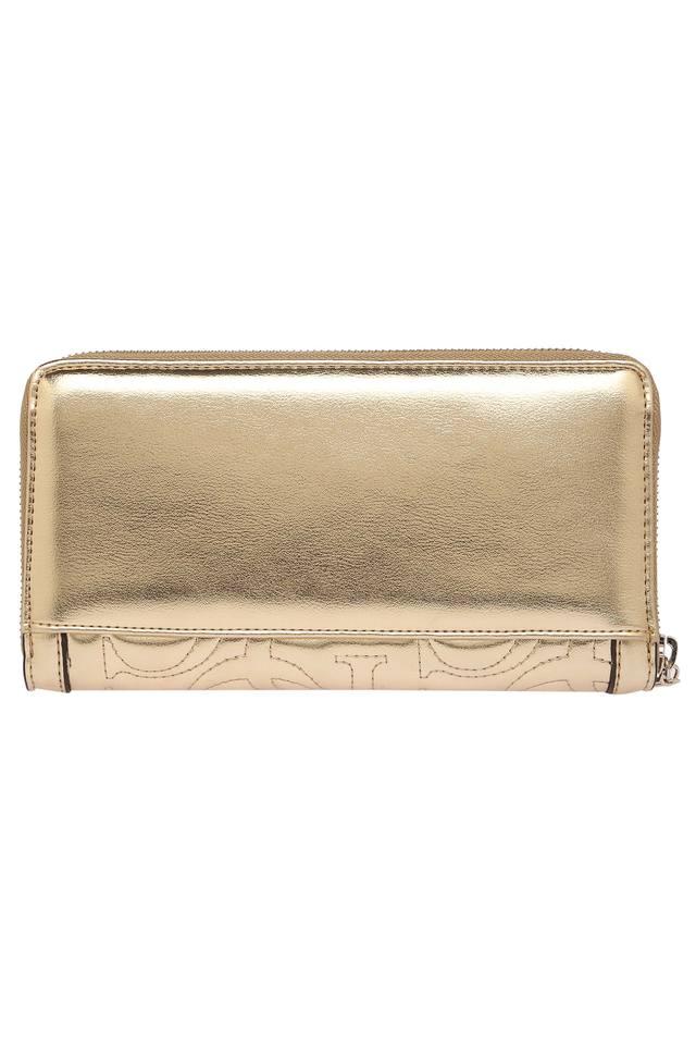 Guess gold wallet hot sale