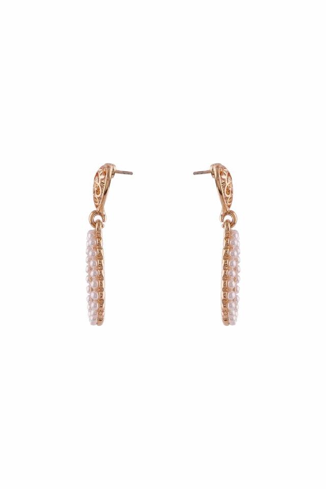 Gold hot sale formal earrings