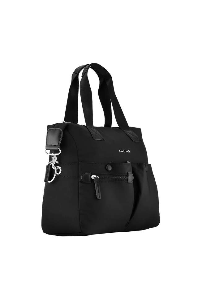 Nylon outlet satchel handbag