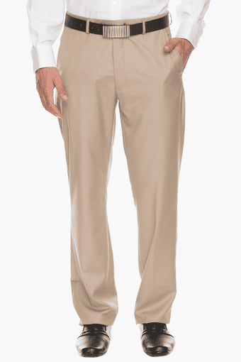 khaki formal trousers