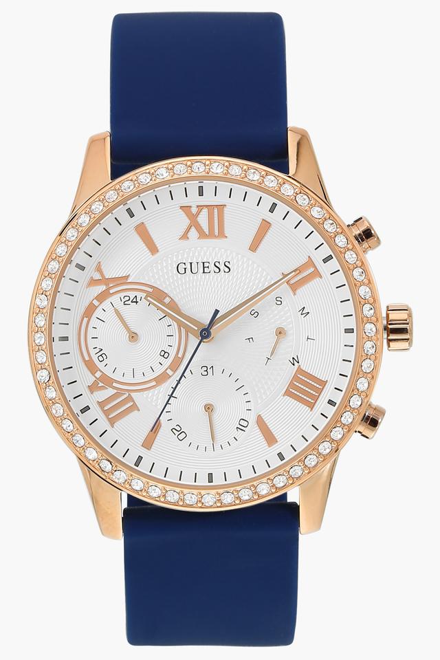 Guess white hot sale leather watch