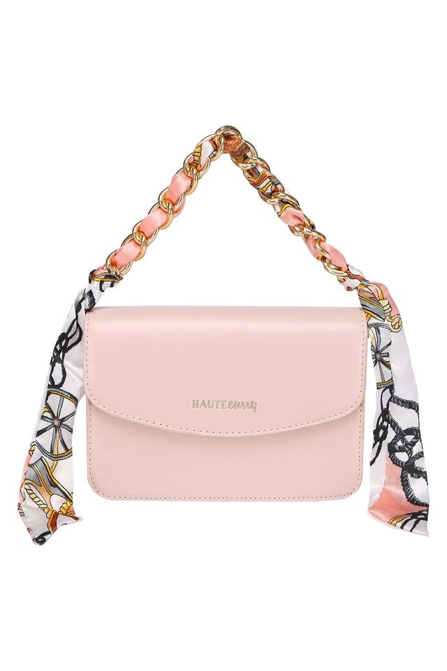 Womens Snap Closure Sling Bag