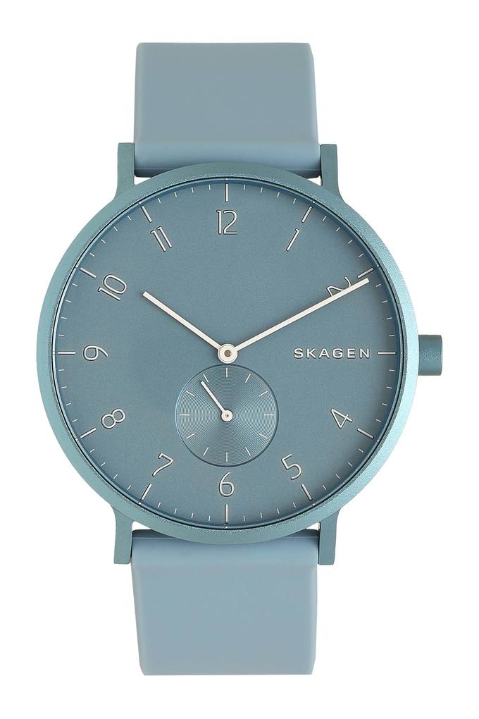 Buy SKAGEN Mens Aaren Blue Dial Analogue Watch SKW6509