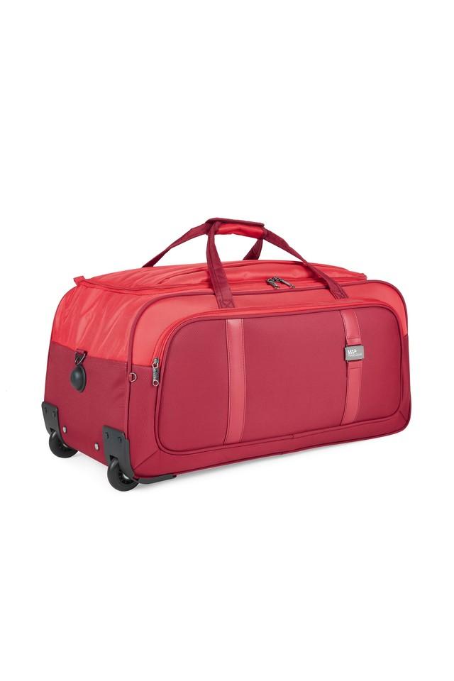 Buy VIP Red Tristen X Polyester 2 Wheels Duffle Trolley Bag Shoppers Stop