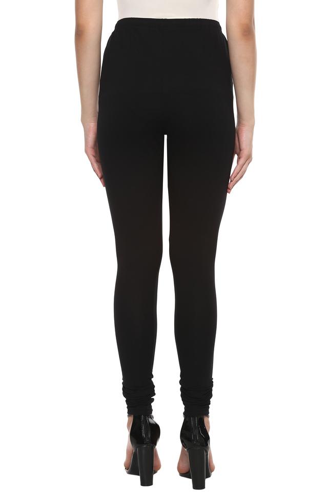 BIBA Women Solid Elasticated Leggings