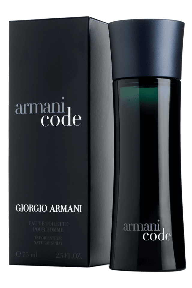 Armani black code 75 on sale ml