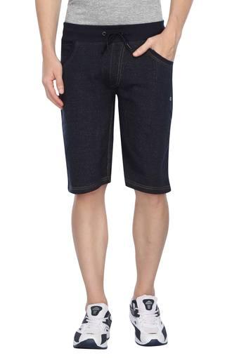 mens knee length jean shorts