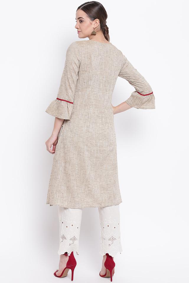 BE INDI -  Brown Kurtas - Main