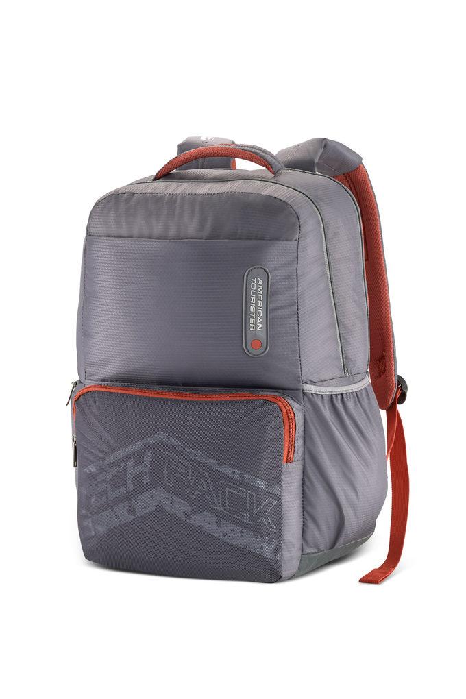 American tourister outlet grey backpack