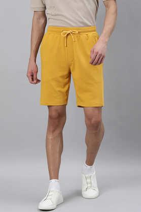 Mens yellow store cotton shorts