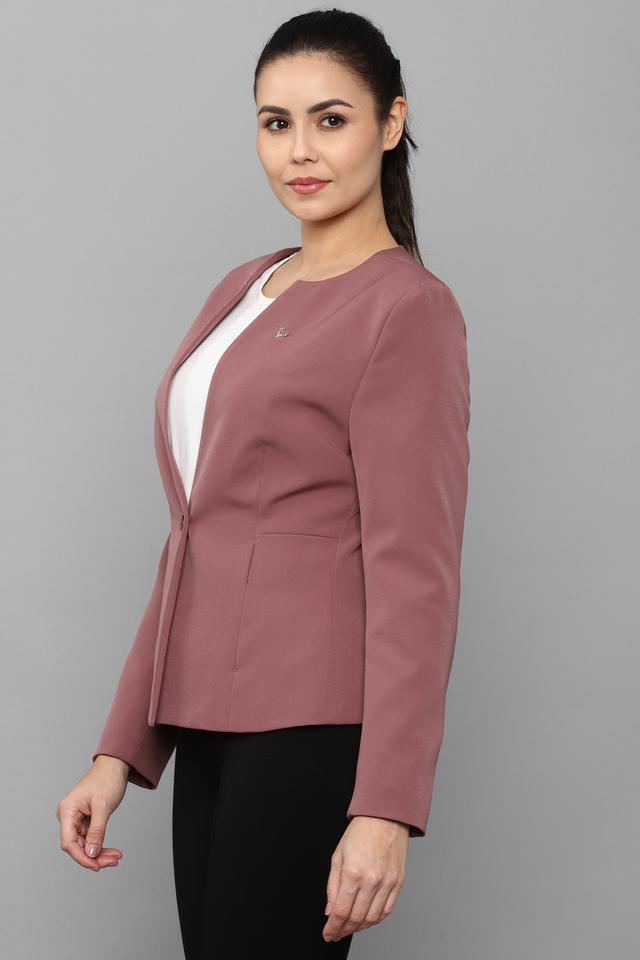 Buy online Yellow Solid Formal Blazer from blazers and coats for Women by  Cottinfab for ₹1000 at 60% off | 2024 Limeroad.com