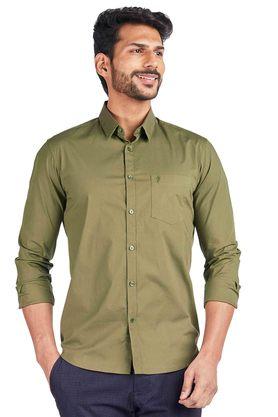 INDIAN TERRAIN - Green Casual Shirts - 2