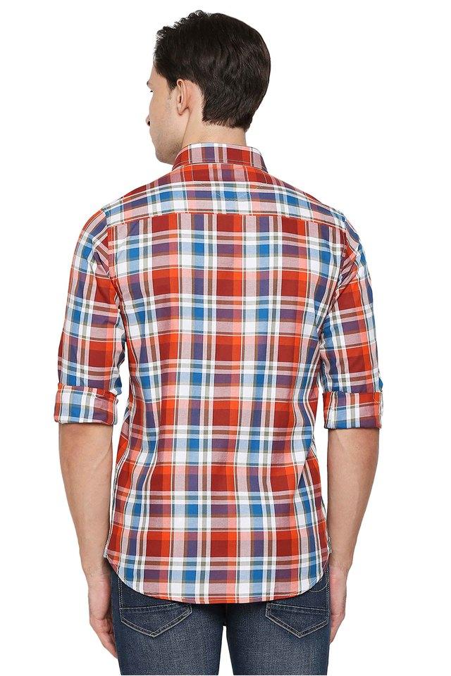 LEE COOPER -  Red Casual Shirts - Main