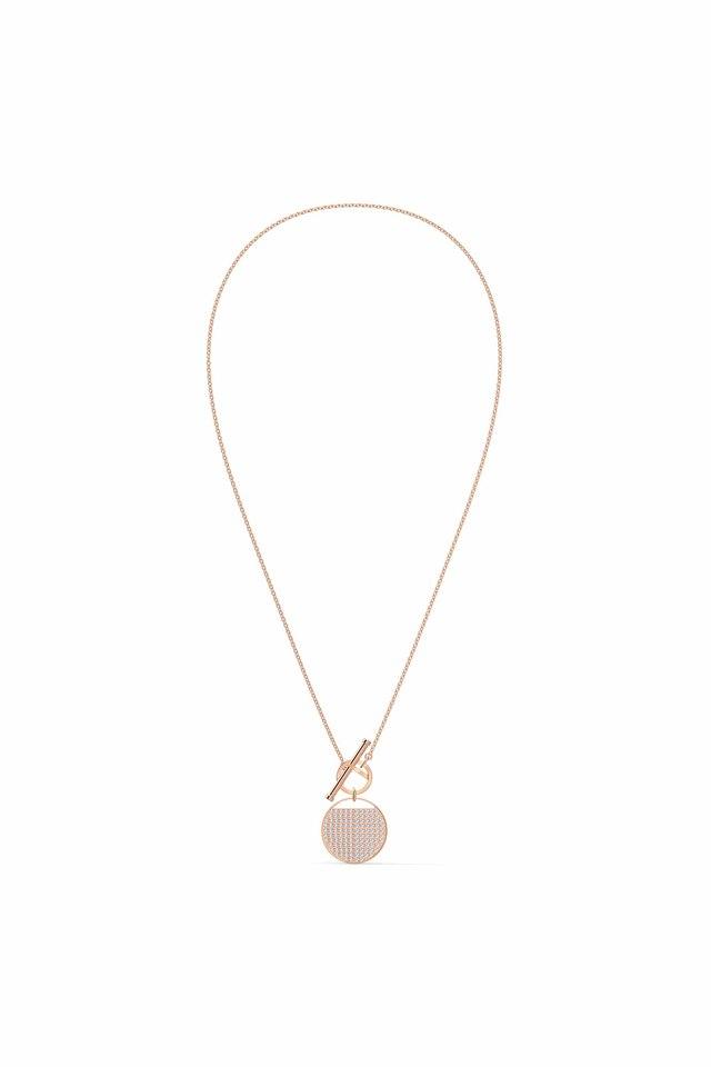 Gold Chain Link T-Bar Necklace | boohoo