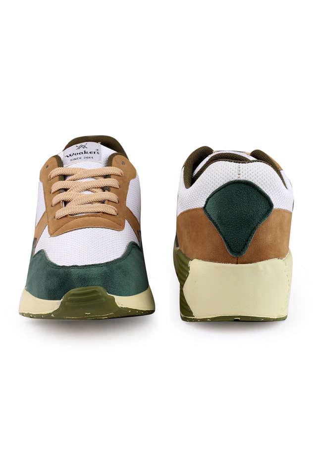 WOAKERS -  Green Sports Shoes & Sneakers - Main