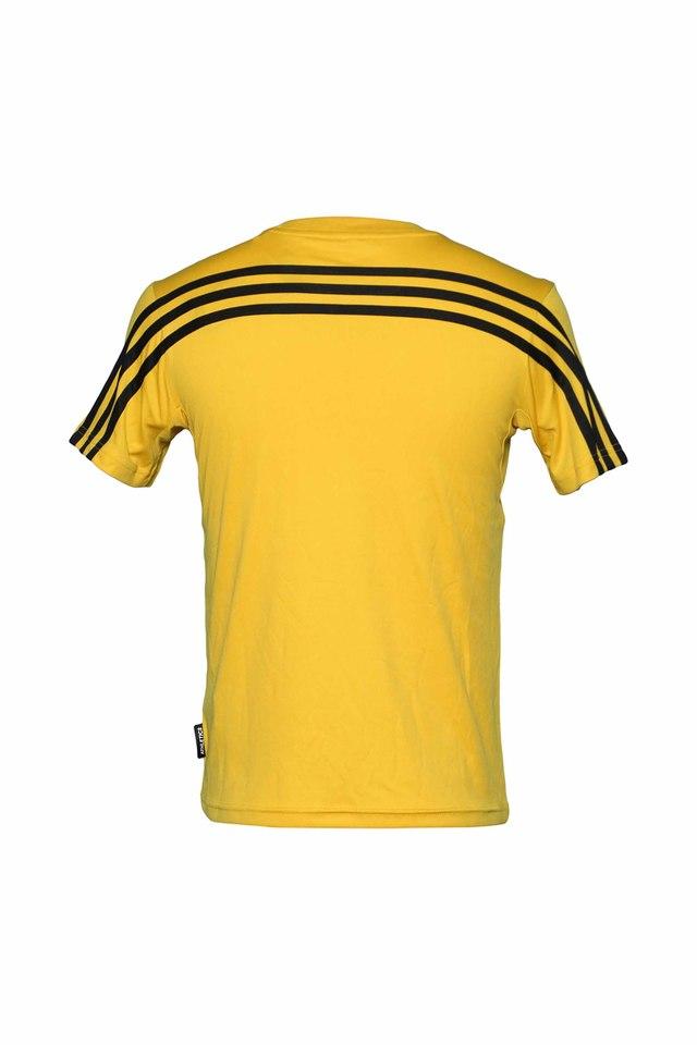 Adidas striped deals t shirt