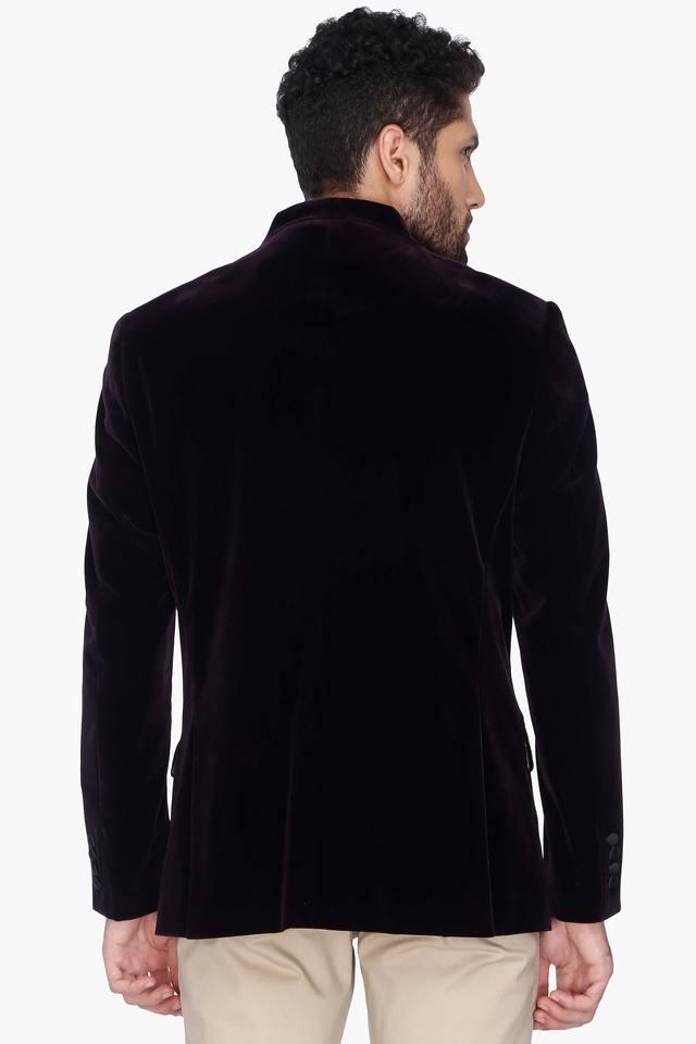 Buy Arrow Men Navy High Neck Solid Bomber Jacket - NNNOW.com