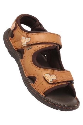 lee cooper men's leather sandals and floaters