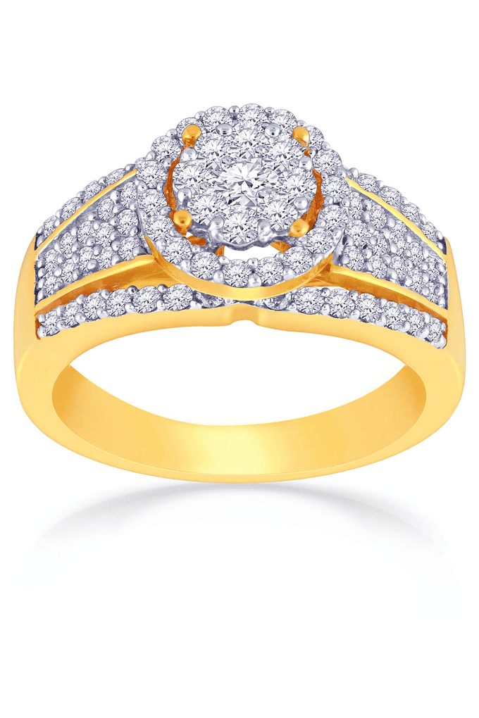 Buy Malabar Gold and Diamonds 18k Rose Gold Diamond Ring Online At Best  Price @ Tata CLiQ