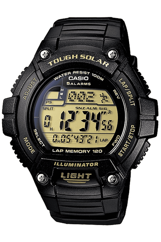 Casio round hot sale digital watch