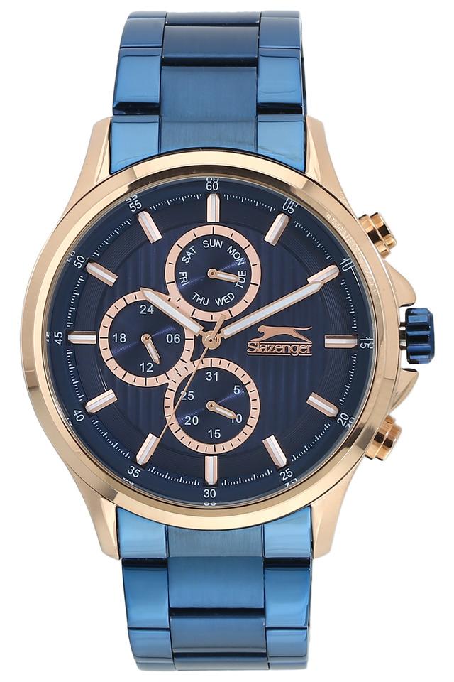 Slazenger Gents Stainless Steel Watch SL.9.6377.2.04 Blue in Pakistan |  Shop Online | 100% Original with Money Back Guarantee