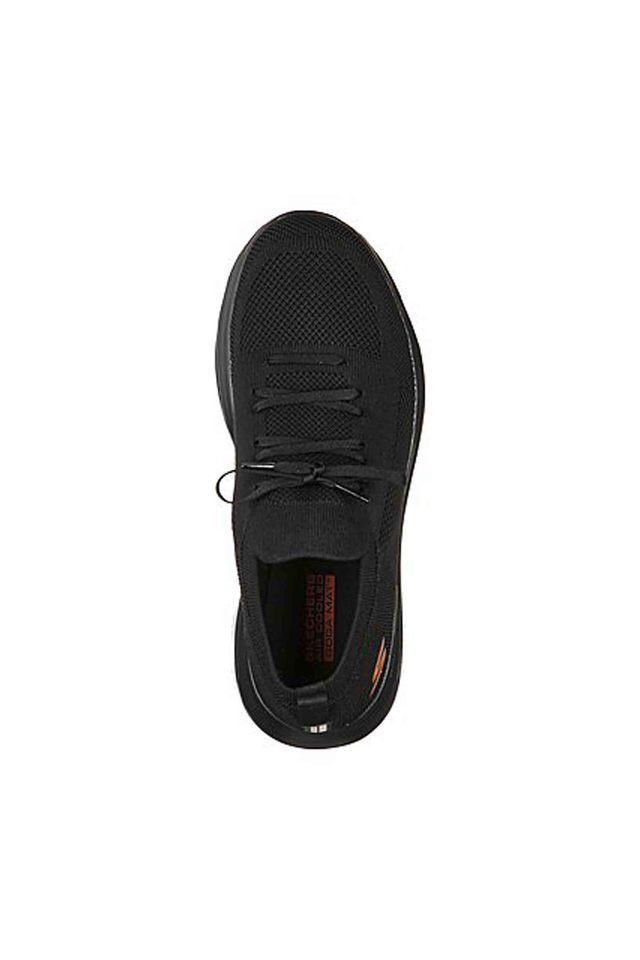 Skechers black and outlet orange shoes