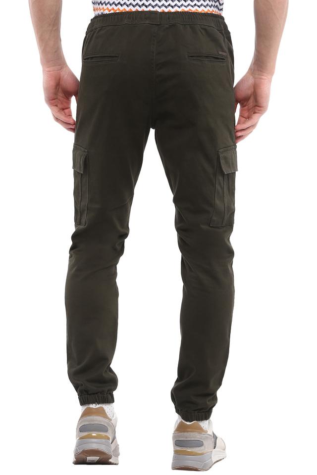 Track Pants- Grey Side Pocket Baggy Pants for Men Online | Powerlook