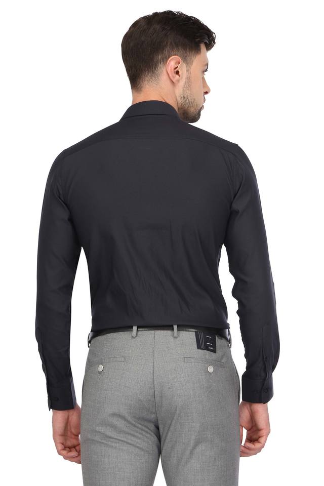 Grey pant black shirt on sale formals