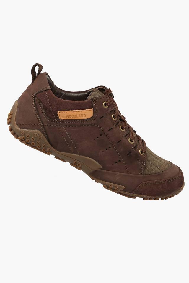 Mens brown casual store lace up shoes