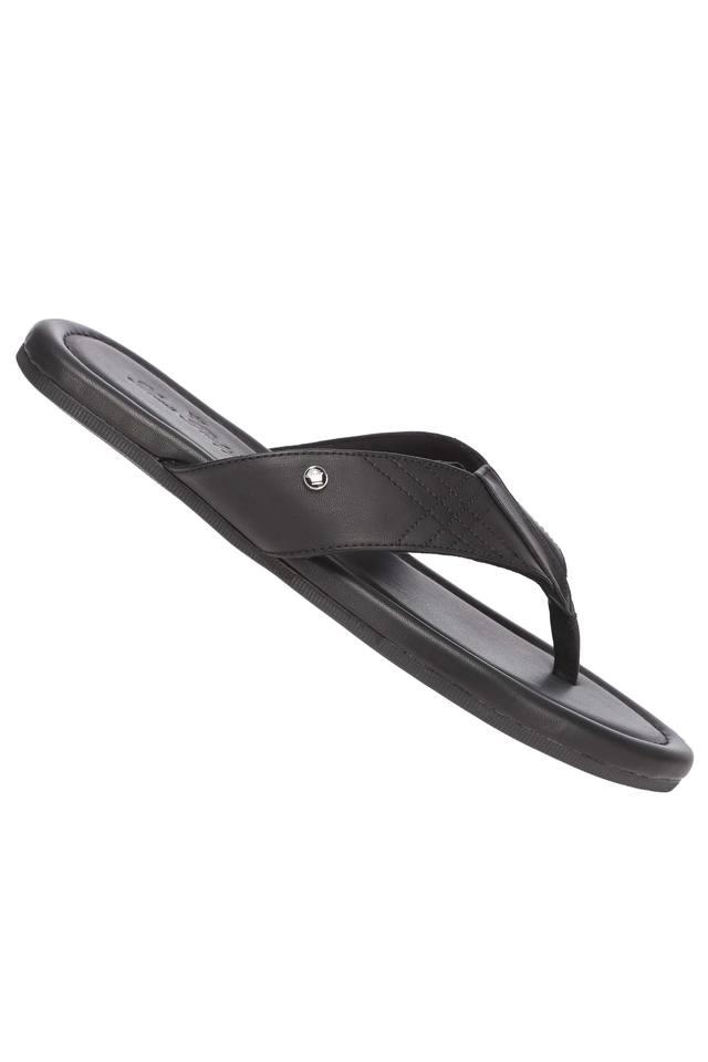 Buy Black Flip Flop & Slippers for Men by LOUIS PHILIPPE Online