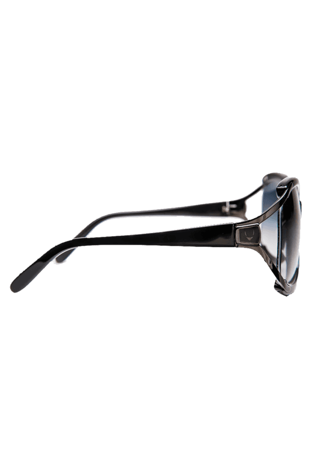 Buy Black Bora Bora Oval Sunglass Online - Hidesign