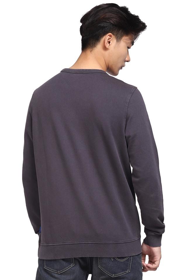 Jack & jones full 2024 sleeve solid men's sweatshirt