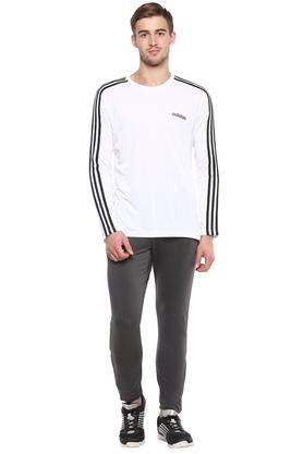 Adidas full sleeve sports cheap t shirt