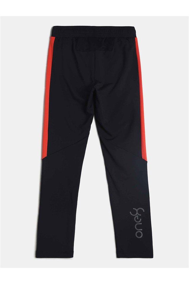 Buy PUMA Black Polyester Elastane Regular Fit Boys Sports Track Pants