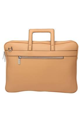 ALLEN SOLLY - Beige Laptop Bag - Main